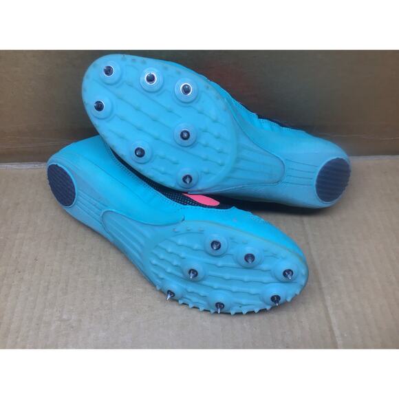 Nike Rival MD 7 Hyper Jade/Black Track &  Spikes Running Cleats 8.5 - Picture 11 of 12